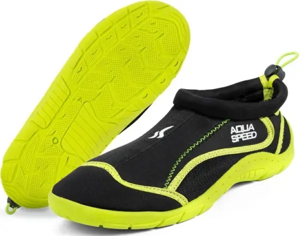 Аквашузи Aqua Speed AQUA SHOE 28 чорно-жовті 704-18