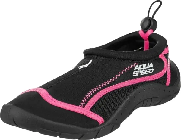 Аквашузи Aqua Speed AQUA SHOE 28 чорно-рожеві 704-19
