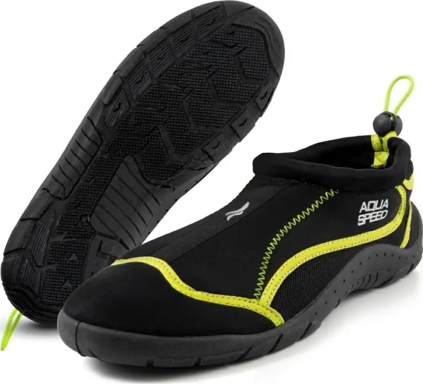 Аквашузи Aqua Speed AQUA SHOE 28 чорно-жовті 704-78