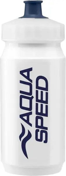 Пляшка для води Aqua Speed BIDON 550 мл біло-темно-синя 883-05