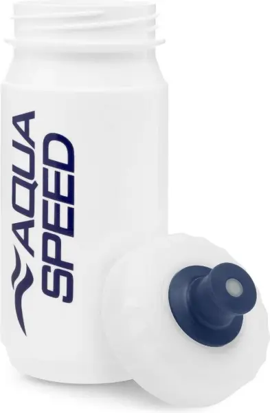 Пляшка для води Aqua Speed BIDON 550 мл біло-темно-синя 883-05