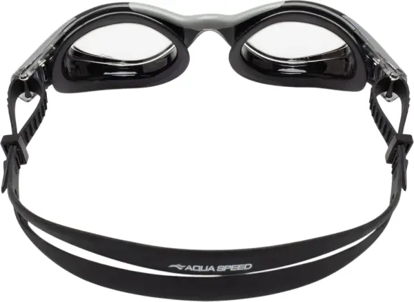 Окуляри для плавання Aqua Speed AQUILO чорно-сірі 728-26