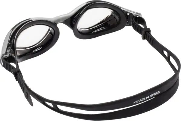 Окуляри для плавання Aqua Speed AQUILO чорно-сірі 728-26
