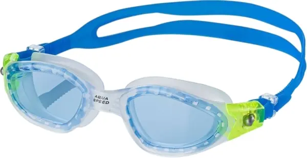 Окуляри для плавання Aqua Speed ATLANTIC блакитно-салатові 208-61