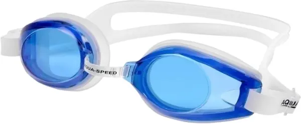 Окуляри для плавання Aqua Speed AVANTI синьо-прозоро-білі 007-61