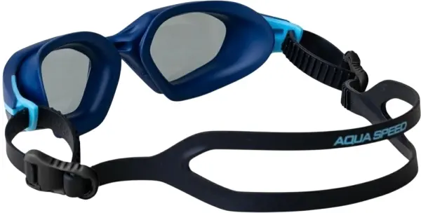 Окуляри для плавання Aqua Speed CYCLONE темно-синьо-чорні 714-10