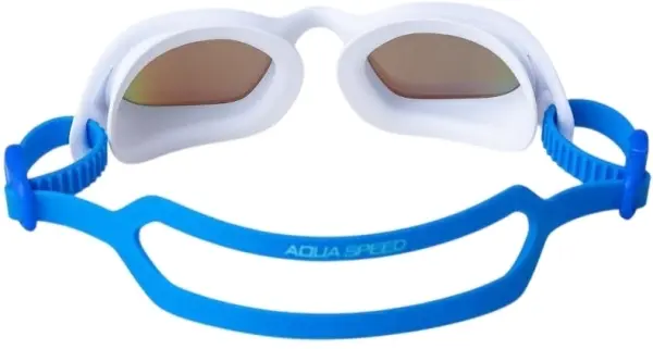 Окуляри для плавання Aqua Speed ECLIPSE MIRROR біло-сині 712-51
