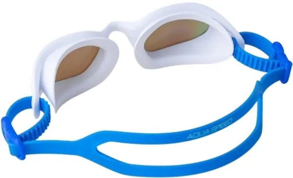 Окуляри для плавання Aqua Speed ECLIPSE MIRROR біло-сині 712-51