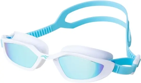 Окуляри для плавання Aqua Speed RAVEN MIRROR біло-бірюзові 713-29