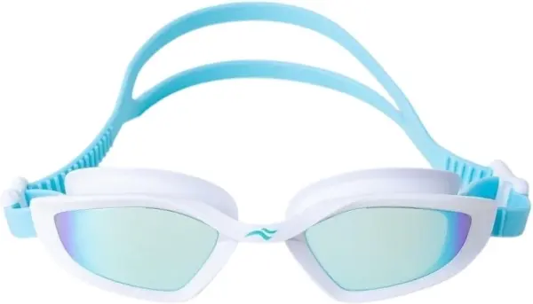 Окуляри для плавання Aqua Speed RAVEN MIRROR біло-бірюзові 713-29