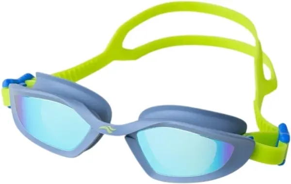 Окуляри для плавання Aqua Speed RAVEN MIRROR сіро-салатові 713-04