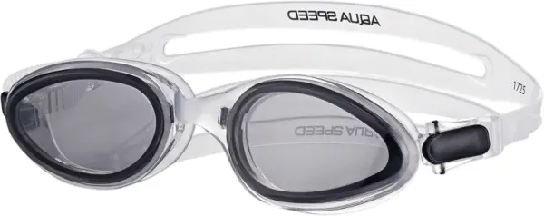Очки для плавания Aqua Speed SONIC черно-прозрачные 073-53