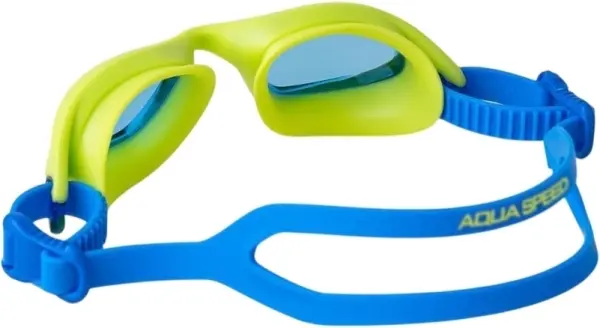 Окуляри для плавання Aqua Speed TORRENT жовто-сині 715-81