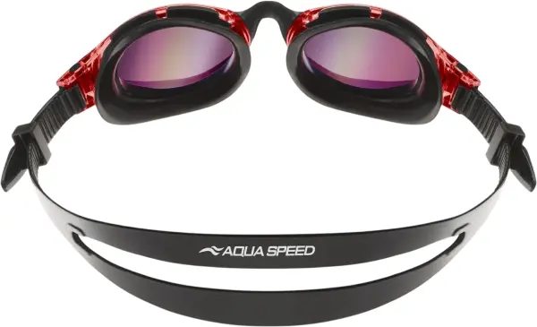 Окуляри для плавання Aqua Speed TRITON 2.0 MIRROR червоно-чорні 283-31