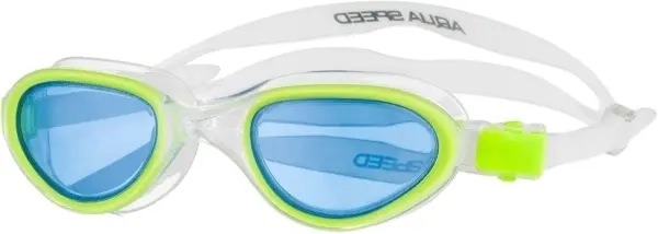 Окуляри для плавання Aqua Speed X-PRO синьо-салатові 087-30