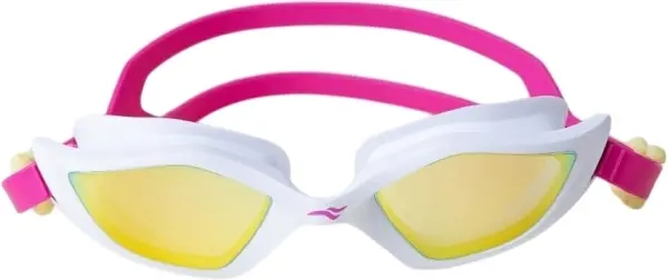 Очки для плавания Aqua Speed ZENITH MIRROR бело-розовые 718-59
