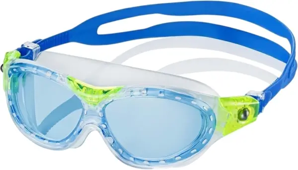 Окуляри для плавання дитячі Aqua Speed MARIN KID блакитно-синьо-лаймові 215-61