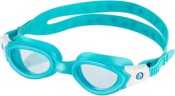 Окуляри для плавання дитячі Aqua Speed PACIFIC JR BENDYZZ блакитно-білі 232-22