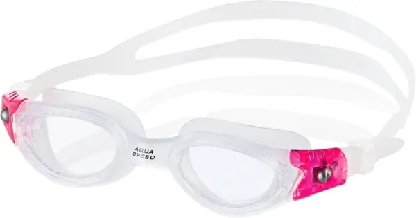 Очки для плавания детские Aqua Speed PACIFIC JR прозрачно-розовые 081-63