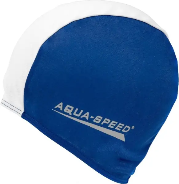 Шапочка для плавання Aqua Speed POLYESTER CAP синьо-біла 091-15