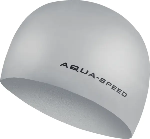 Шапочка для плавання Aqua Speed 3D CAP срібна 092-26