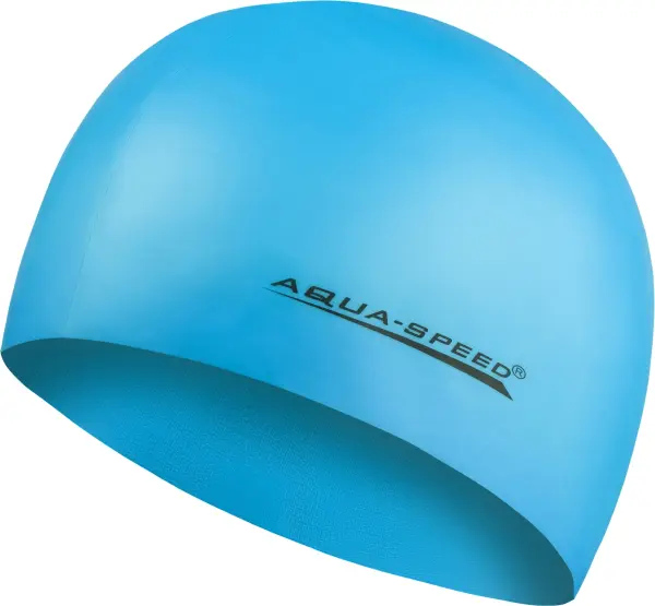 Шапочка для плавання Aqua Speed MEGA блакитна 100-30