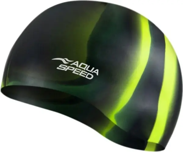 Шапочка для плавання Aqua Speed BUNT чорно-жовта 113-34