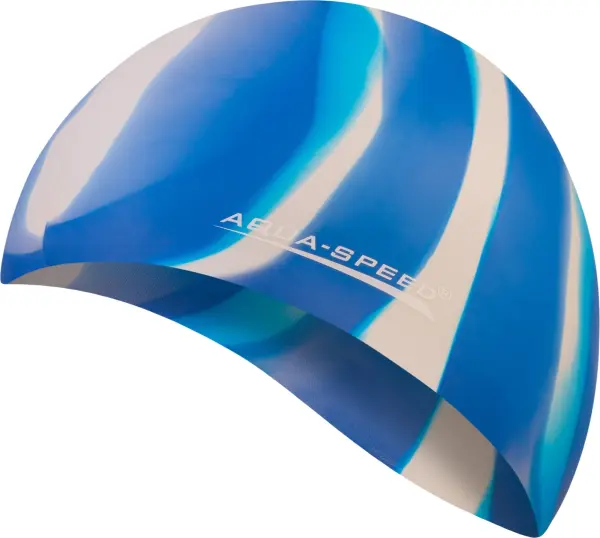 Шапочка для плавання Aqua Speed BUNT синьо-біла 113-55