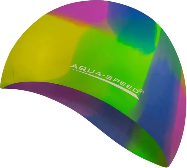 Шапочка для плавання Aqua Speed BUNT різнокольорова 113-73