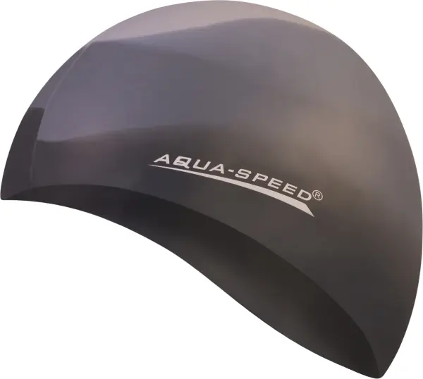 Шапочка для плавання Aqua Speed BUNT сіро-темно-сіро-чорна 113-74