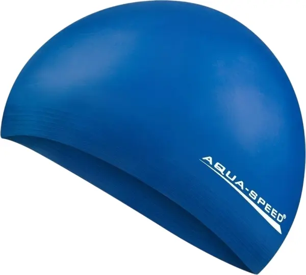 Шапочка для плавання Aqua Speed SOFT LATEX темно-синя 122-02