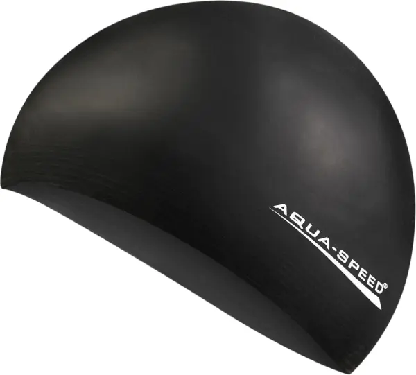 Шапочка для плавання Aqua Speed SOFT LATEX чорна 122-07