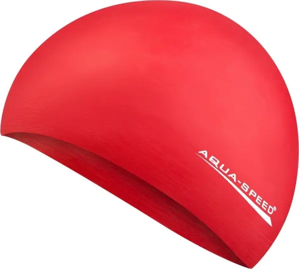 Шапочка для плавання Aqua Speed SOFT LATEX червона 122-31