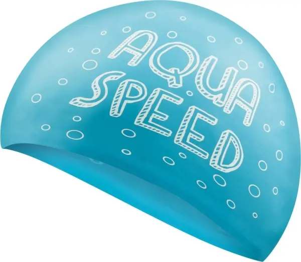 Шапочка для плавання дитяча Aqua Speed KIDDIE OCTOPUS блакитна 142-Octopus