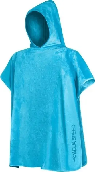 Рушник-пончо дитячий Aqua Speed KID'S PONCHO блакитний 80x140 см 145-02