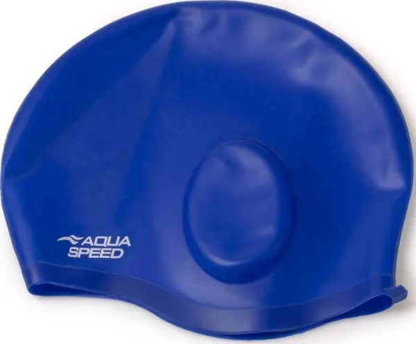 Шапочка для плавання Aqua Speed EAR CAP COMFORT синя 289-01
