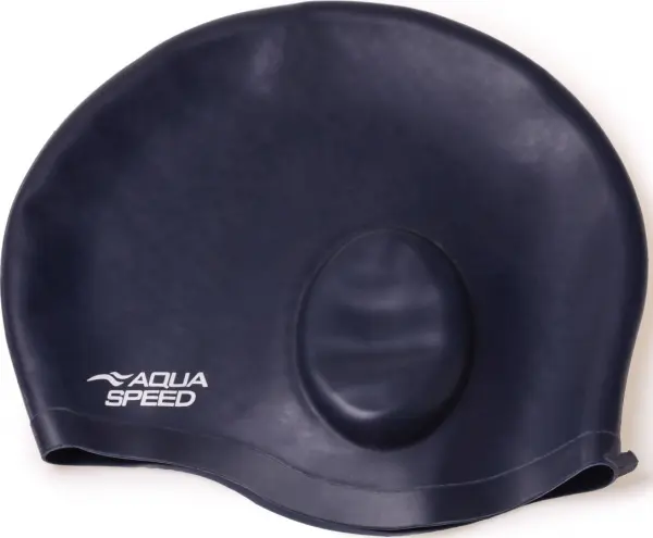 Шапочка для плавання Aqua Speed EAR CAP COMFORT темно-синя 289-22