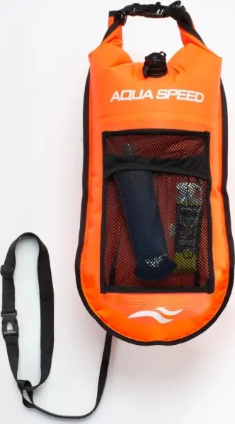 Гермомішок (буй) Aqua Speed OPEN WATER SWIM BUOY+POCKET помаранчевий 747-75