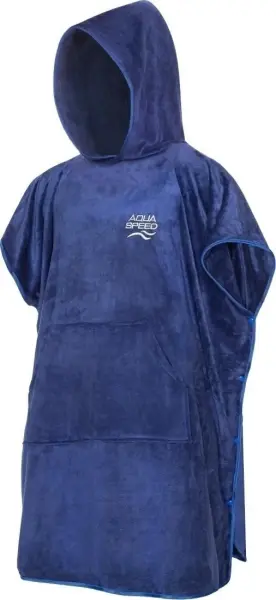 Рушник-пончо Aqua Speed PONCHO темно-синій 95x240 см 288-10