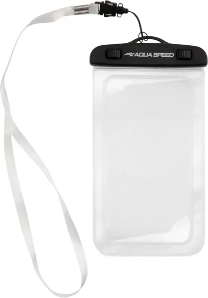 Чохол водонепроникний для телефону Aqua Speed ​​IPX8 чорно-прозорий 779-07