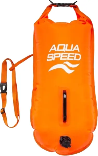 Гермомішок (буй) Aqua Speed ​​OPEN WATER SWIM BUOY 17L помаранчевий 746-75