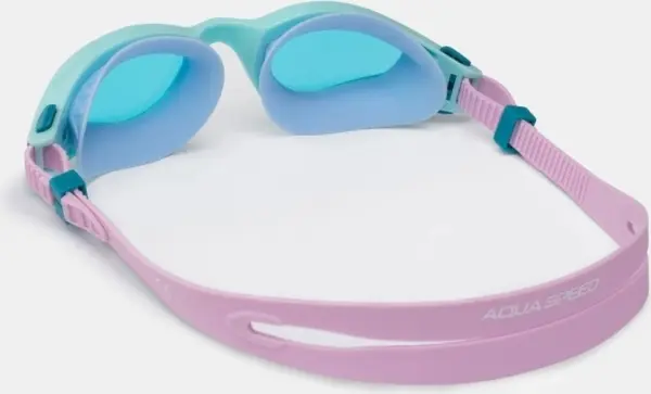 Очки для плавания Aqua Speed AURORA мятно-светло-розово-голубые 745-63