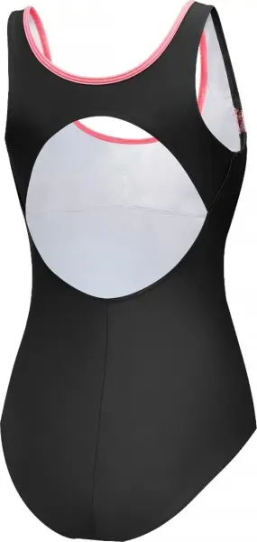 Купальник слитный женский Aqua Speed KATE антрацитово-коралловый 413-34