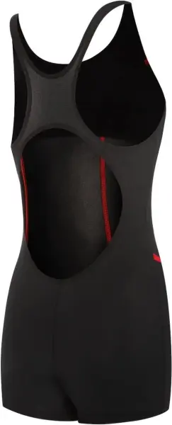 Купальник слитный женский Aqua Speed RITA черно-красный 362-16