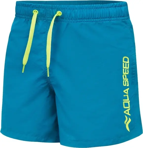 Шорти пляжні дитячі Aqua Speed ​​OWEN JUNIOR блакитно-лаймові 750-02