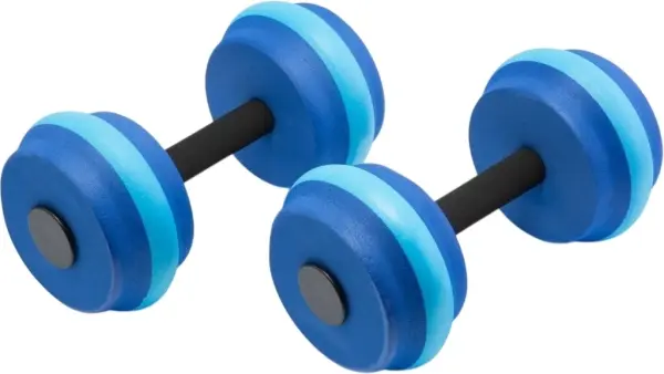 Гантелі для аквааеробіки Aqua Speed ​​AQUAROBICS DUMBBELL синьо-блакитні (2 х 6 кг) 884