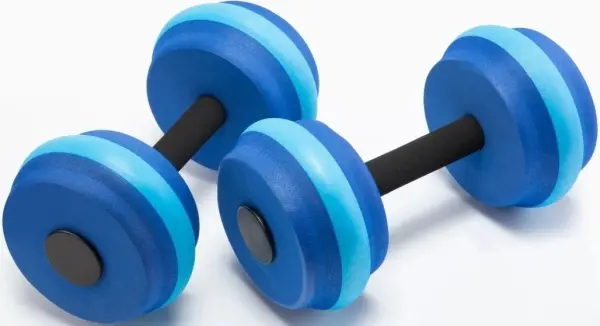 Гантелі для аквааеробіки Aqua Speed ​​AQUAROBICS DUMBBELL синьо-блакитні (2 х 6 кг) 884
