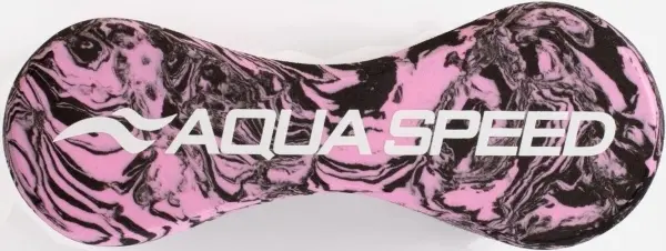Колобашка для плавання Aqua Speed ​​SWIRL PULLBUOY світло-рожево-чорна 160-03