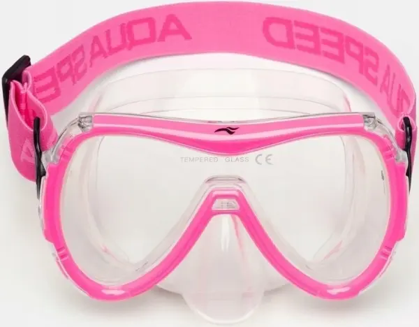 Маска для плавання дитяча Aqua Speed ​​RAY FS рожева 623-03