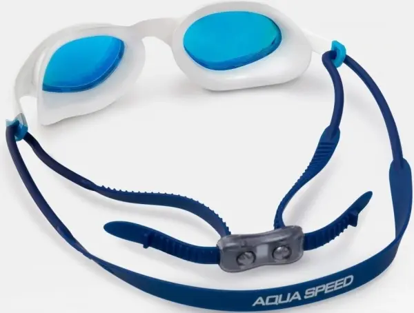 Окуляри для плавання Aqua Speed ​​VORTEX MIRROR біло-блакитно-сині 229-51